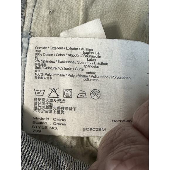 Esprit Vintage Bootcut Leg Jeans Women's 26x30 Blue Stone Wash Denim Low Rise - Picture 16 of 16